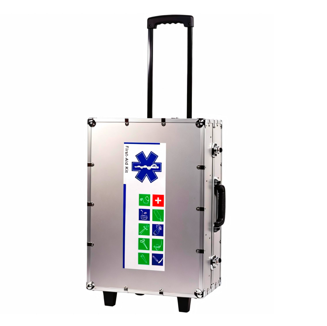  CMFB-08 Integrated Aluminum First Aid Kit with Trolley
